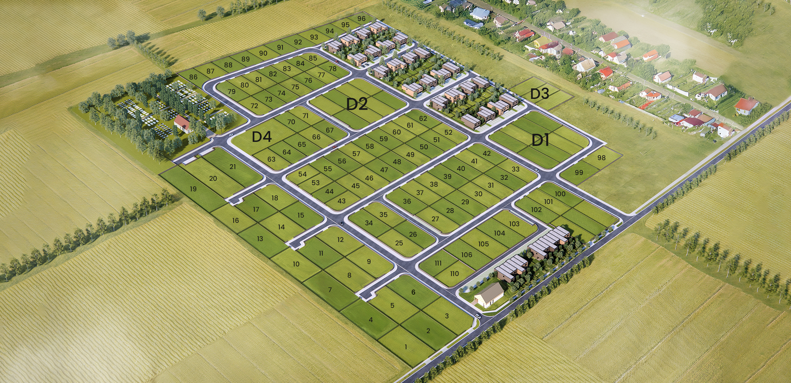 Vila byty Nový svet – pozemky – Copy